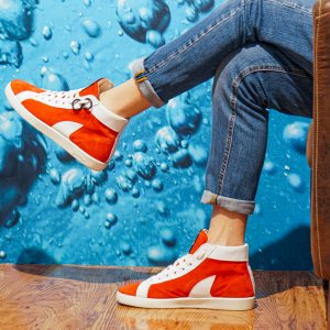 Sneakers Easydive - Blanco/Rojo