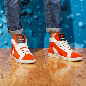 Sneakers Easydive - Blanco/Rojo