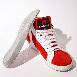 Sneakers Easydive - Blanco/Rojo