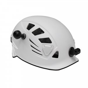 Casco con soportes
