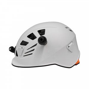 Casco con soportes