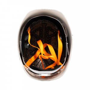 Casco con soportes